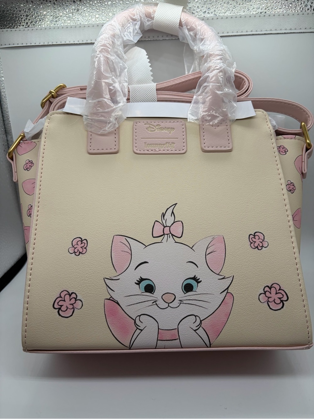 Loungefly Marie AristoCat East/West Handbag - Women's Satchel - Picture 2 of 6